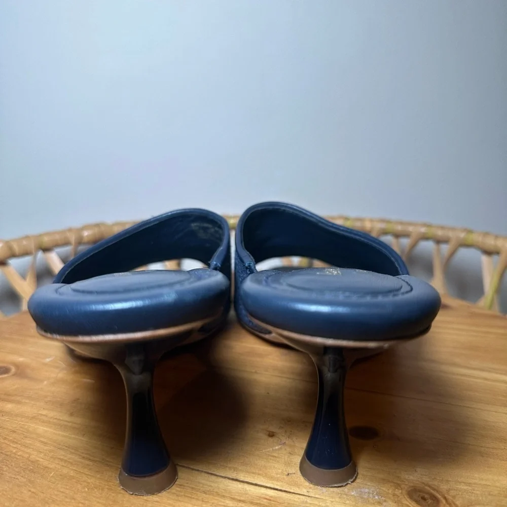 Kate Spade New York Malibu Summer Vacation Resort Sandal Blazer Blue Size 7.5/38